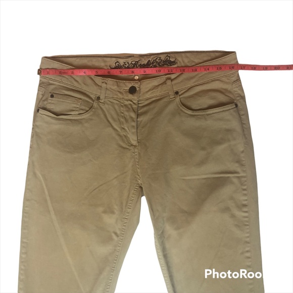 Vintage Kookai jeans, US size 10/12 (EU size 42), tan brown - Picture 6 of 10